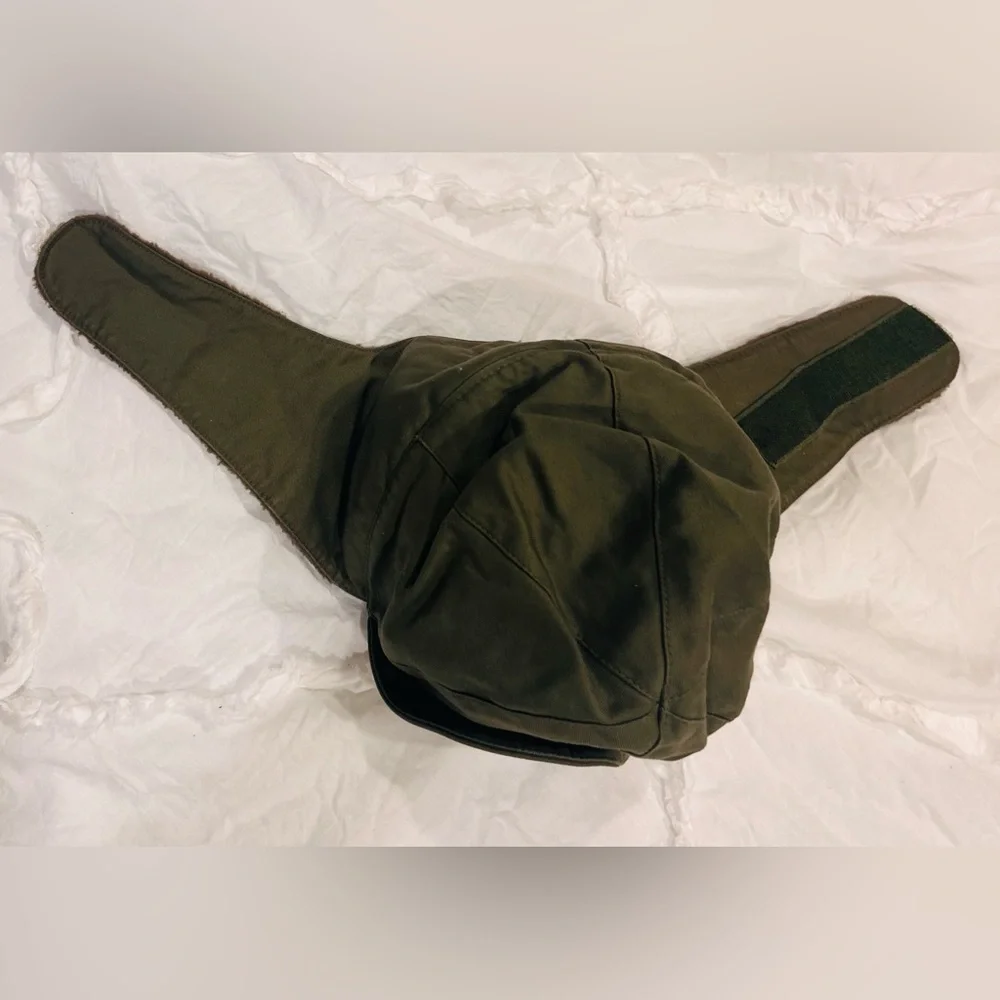 VINTAGE military / aviator cap EUC